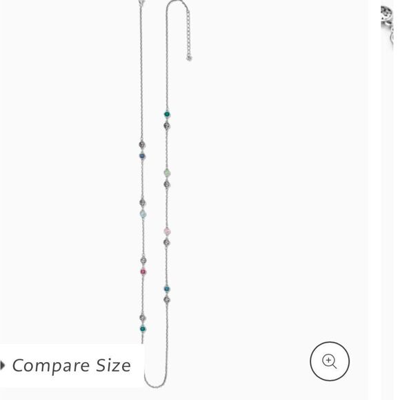 Brighton Elora Gems Dots Long Necklace NWT - Picture 2 of 8